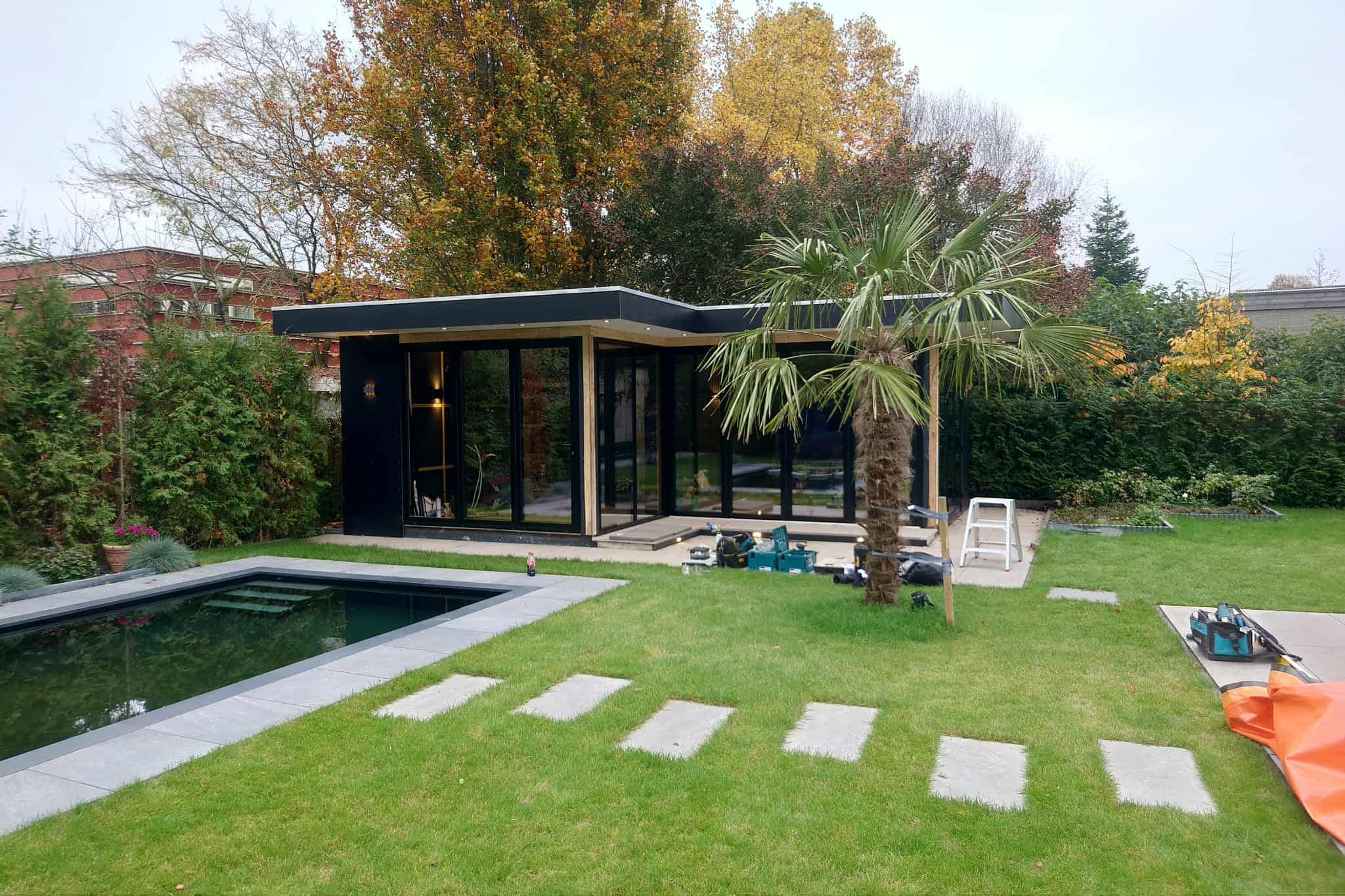 PVC Fenster Montage Nahaufnahme